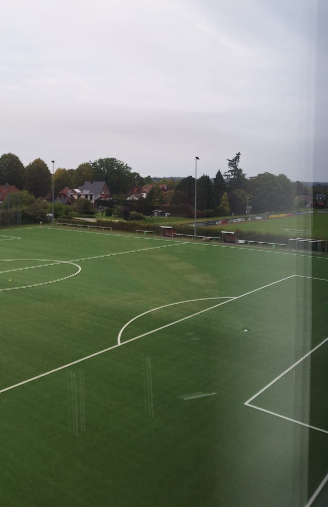 Blick auf die Sportanlage.